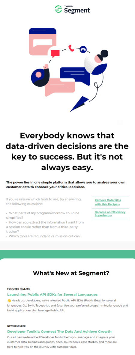 twilio example email